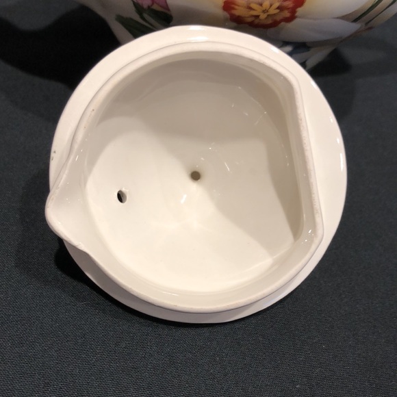 VTG Sadler Spring Floral Teapot Iris Narcissus Wildflowers Made in England EUC ! - Picture 3 of 14